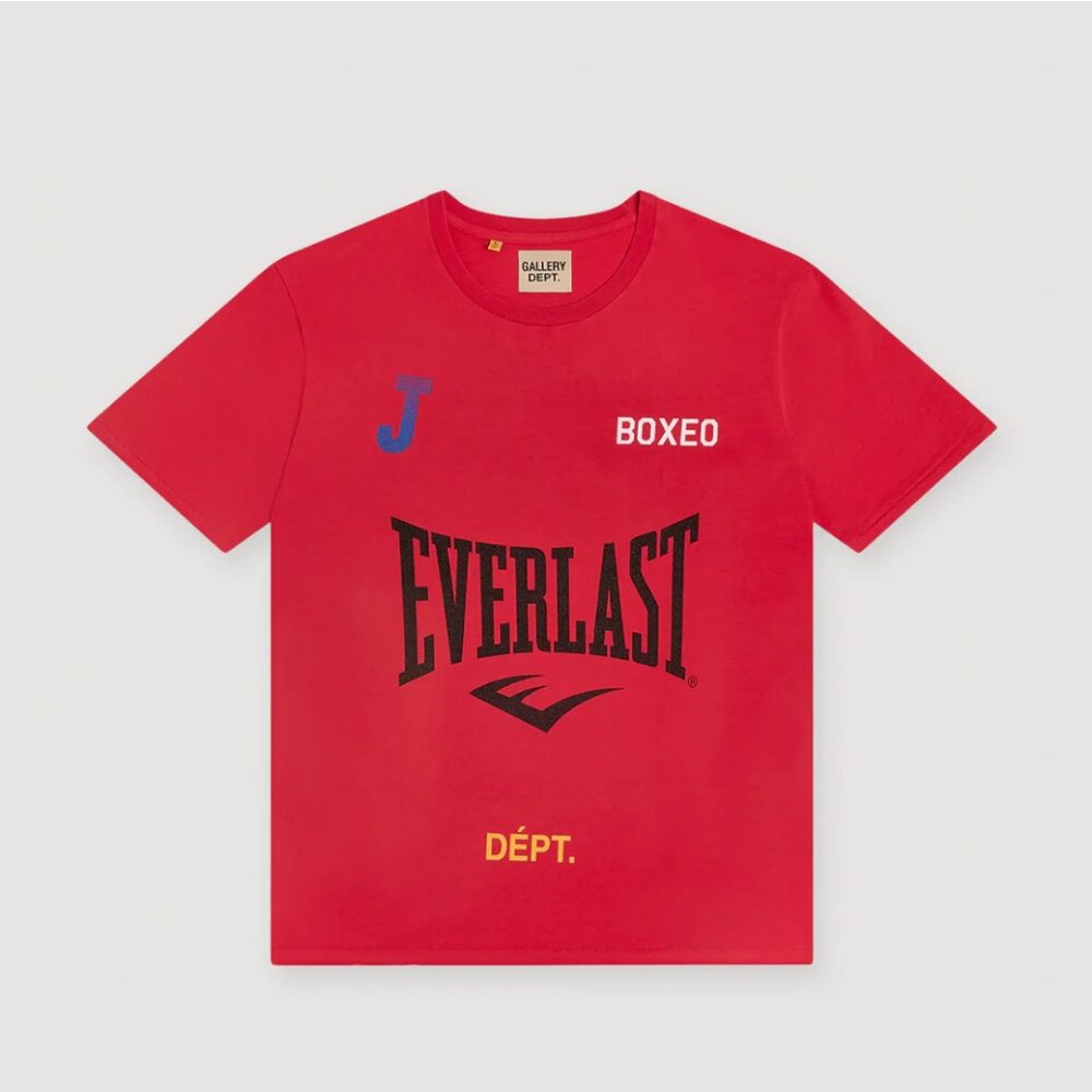Authentic Gallery Dept. x Everlast J Tee Red